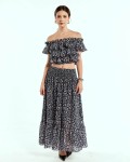 SIXDO Woven Flared Dress 2 Pieces